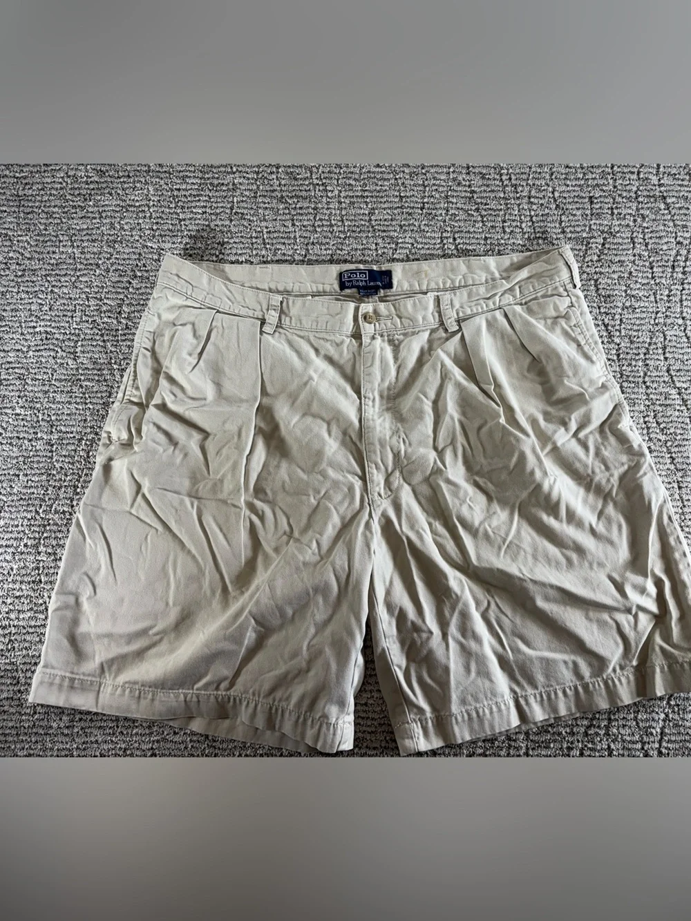 Polo Ralph Lauren Men’s Size 42‎ Beige Classic Chino Shorts